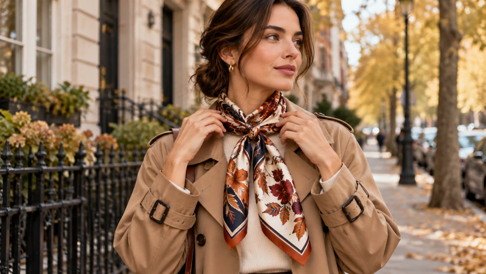 Silk Scarf Styling: 7 Fresh Outfit Ideas for Autumn