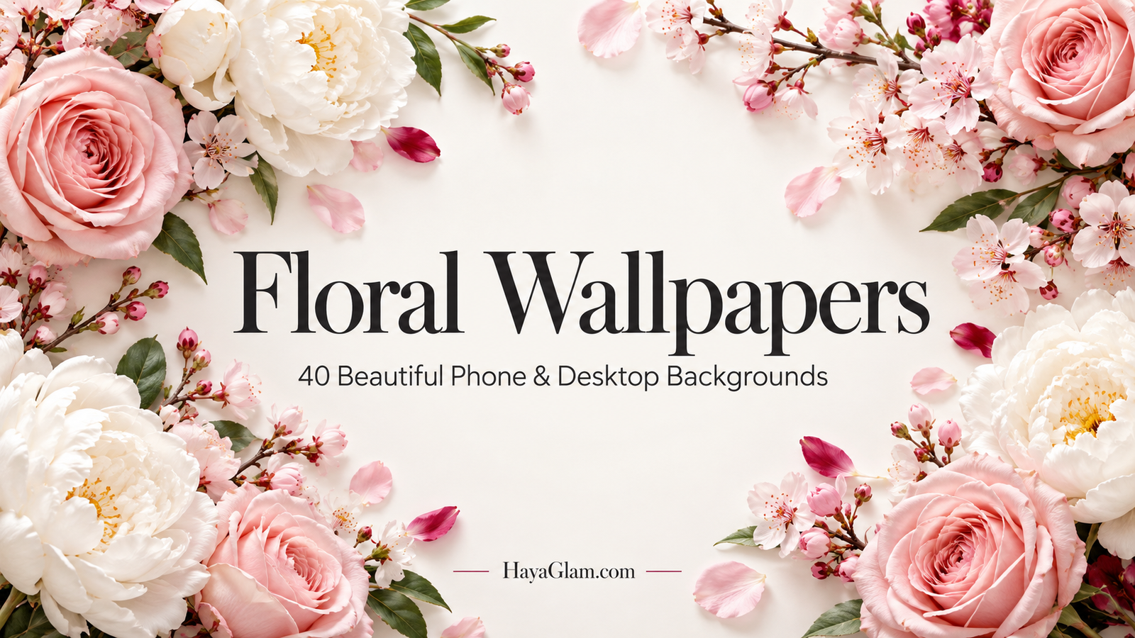 Floral Wallpaper Flowers: 40 HD Phone and Desktop Backgrounds