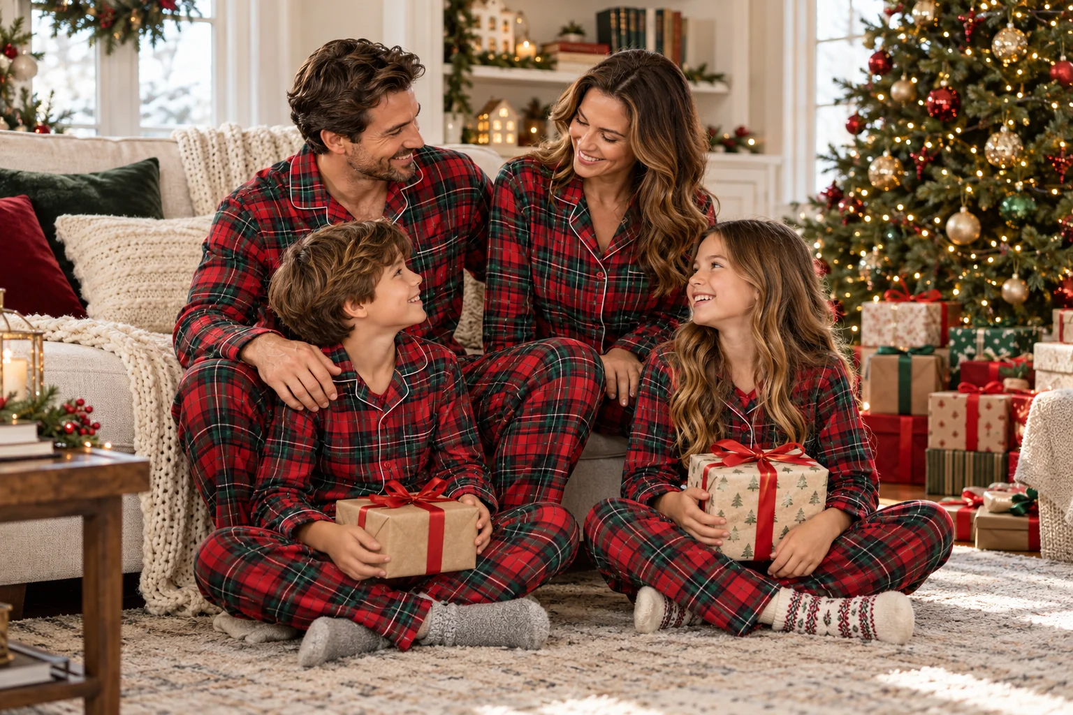 Christmas Pajamas: 10 Cozy Looks for the Whole Family