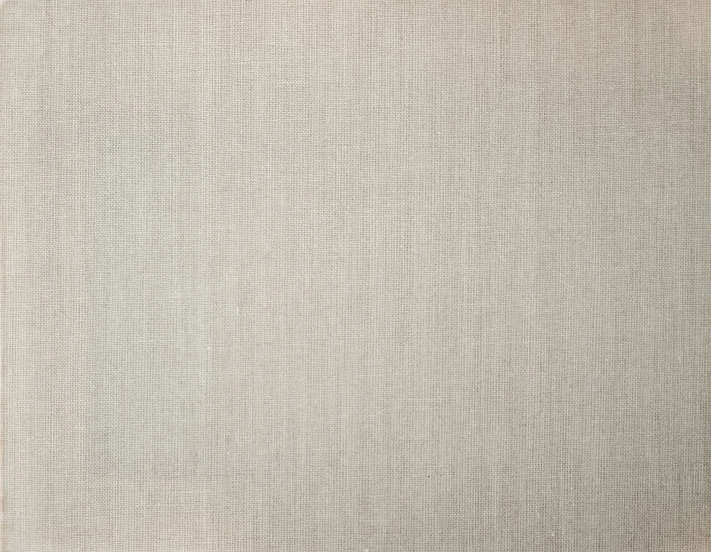 Close-up of beige linen fabric weave